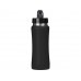 Бутылка для воды "Bottle C1", сталь, soft touch, 600 мл, черный с нанесением логотипа компании