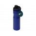 Бутылка для воды «Supply» Waterline, нерж сталь, 850 мл, синий с нанесением логотипа компании