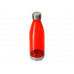 Бутылка для воды "Cogy", 700мл, тритан, сталь, красный с нанесением логотипа компании