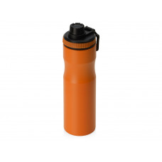 Бутылка для воды «Supply» Waterline, нерж сталь, 850 мл, оранжевый с нанесением логотипа компании