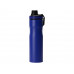 Бутылка для воды «Supply» Waterline, нерж сталь, 850 мл, синий с нанесением логотипа компании