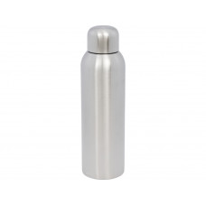 Бутылка для воды Guzzle из нержавеющей стали, сертифицированной по стандарту RCS, 820 мл - Серебристый с нанесением логотипа компании