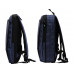 Расширяющийся рюкзак Slimbag для ноутбука 15,6", синий с нанесением логотипа компании