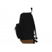 Рюкзак Shammy с эко-замшей для ноутбука 15", черный с нанесением логотипа компании