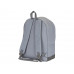 Рюкзак Shammy с эко-замшей для ноутбука 15", серый с нанесением логотипа компании
