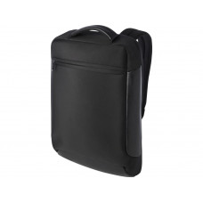 Expedition Pro компактный рюкзак для ноутбука 15,6" из переработанных материалов, 12 л - Черный с нанесением логотипа компании