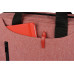 Сумка для ноутбука Wing с вертикальным наружным карманом, красный с нанесением логотипа компании