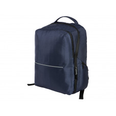 Рюкзак «Samy» для ноутбука 15.6”, темно-синий с нанесением логотипа компании
