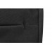 Сумка для ноутбука 13'' Flank с боковой молнией, черный с нанесением логотипа компании