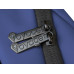 Рюкзак Sofit для ноутбука из экокожи, синий с нанесением логотипа компании