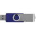 Флеш-карта USB 2.0 16 Gb «Квебек», синий с нанесением логотипа компании