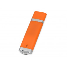 Флеш-карта USB 2.0 16 Gb «Орландо», оранжевый с нанесением логотипа компании