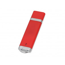 Флеш-карта USB 2.0 16 Gb «Орландо», красный с нанесением логотипа компании