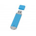Флеш-карта USB 2.0 16 Gb «Орландо», голубой с нанесением логотипа компании