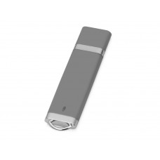 Флеш-карта USB 2.0 16 Gb «Орландо», серый с нанесением логотипа компании