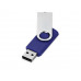 Флеш-карта USB 2.0 32 Gb «Квебек», синий с нанесением логотипа компании