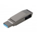 Флешка 64 ГБ USB Type-C и USB 3.0 «Тесла» с нанесением логотипа компании