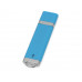 Флеш-карта USB 2.0 16 Gb «Орландо», голубой с нанесением логотипа компании