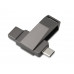 Флешка 64 ГБ USB Type-C и USB 3.0 «Тесла» с нанесением логотипа компании