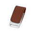 Флеш-карта USB 2.0 16 Gb с магнитным замком "Vigo", светло-коричневый/серебристый с нанесением логотипа компании