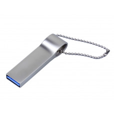 USB 3.0-флешка на 32 Гб с мини чипом, компактный дизайн, боковое отверстие для цепочки