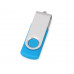 Флеш-карта USB 2.0 32 Gb «Квебек», голубой с нанесением логотипа компании