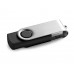 CLAUDIUS 16GB. Флешка USB 16ГБ, Черный с нанесением логотипа компании