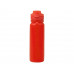 Складная бутылка "Твист" 500мл, красный с нанесением логотипа компании