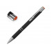 Ручка металлическая шариковая "Legend Mirror Gum" софт-тач с цветным слоем, черный / оранжевый с нанесением логотипа компании Ручка металлическая шариковая "Legend Mirror Gum" софт-тач с цветным слоем, черный / оранжевый с нанесением логотипа компании