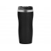 Термокружка "Double wall mug C1", soft touch, 350 мл, черный с нанесением логотипа компании
