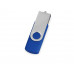 USB3.0/USB Type-C флешка на 16 Гб «Квебек C», синий с нанесением логотипа компании