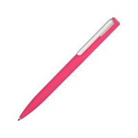 Ручка шариковая пластиковая "Bon" с покрытием soft touch, розовый