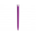 Ручка пластиковая soft-touch шариковая «Zorro», фиолетовый/белый с нанесением логотипа компании