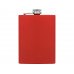 Фляжка 240 мл Remarque soft touch, 304 сталь, красный с нанесением логотипа компании
