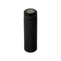 Вакуумный термос "Vacuum Flask C1", soft touch, 420мл, черный