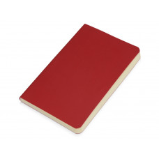 Блокнот А6 "Softy small" 9*13,8 см в мягкой обложке, красный с нанесением логотипа компании