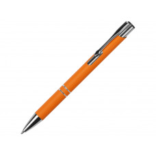 Ручка металлическая шариковая "Legend Gum" софт-тач, оранжевый