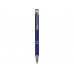 Ручка металлическая шариковая "Legend Gum" софт-тач, темно-синий с нанесением логотипа компании