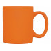 Кружка с покрытием soft-touch «Barrel of a Gum», оранжевый с нанесением логотипа компании