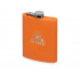 Фляжка 240 мл Remarque soft touch, 304 сталь, оранжевый с нанесением логотипа компании