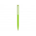 Ручка шариковая пластиковая "Bon" с покрытием soft touch, зеленое яблоко (Р) с нанесением логотипа компании