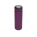 Термос «Confident» с покрытием soft-touch 420мл, фиолетовый с нанесением логотипа компании