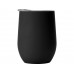 Термокружка Sense Gum soft-touch, 370мл, черный с нанесением логотипа компании