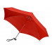 Зонт складной "Frisco", механический, 5 сложений, в футляре, красный с нанесением логотипа компании