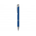Механический карандаш "Legend Pencil" софт-тач 0.5 мм, синий с нанесением логотипа компании