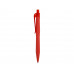 Ручка шариковая QS 20 PRT "софт-тач", красный с нанесением логотипа компании