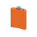 Фляжка 240 мл Remarque soft touch, 304 сталь, оранжевый с нанесением логотипа компании