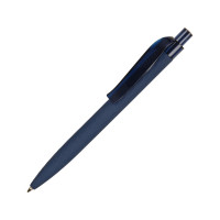 Ручка шариковая QS 01 PRT "софт-тач", синий
