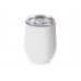 Термокружка Sense Gum, soft-touch, непротекаемая крышка, 370мл, белый с нанесением логотипа компании
