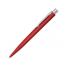 Ручка шариковая металлическая «LUMOS GUM», красный с нанесением логотипа компании